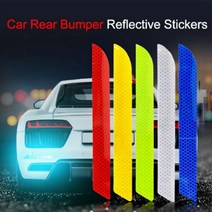 피트인 자동차 반사 스티커 고휘도 화물차 트럭 범퍼 리플렉터 데칼 차량용, 라운드반사스티커(형광), 1개