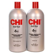 CHI 치 인프라 샴푸 + 트리트먼트 2종 세트 각 946ml 신형용기