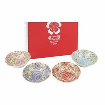 BYK 일본 찬기4p 답례품 나눔접시그릇세트