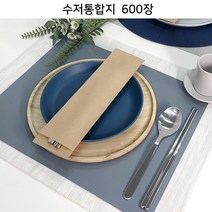 _수저통합지 K73-M6_600장_ 위생통합수저집 업소용젓가락집, 1개