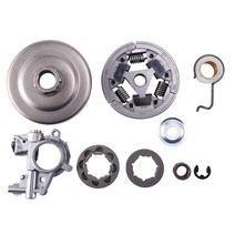 클러치 드럼 3 / 8inch 8T 7T 스프로킷 림 키트 STIHL MS361 MS 361 오일 펌프 웜 기어 전기 톱 1128 007 1000 1128 160, 하나, 은