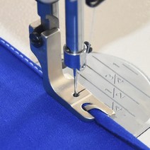 핸드미싱기 공업용미싱 공업용오버록 평차 압착 노루발 산업용 미싱 압착 노루발 밑단 접힘 커프 노루발, 4.8mm