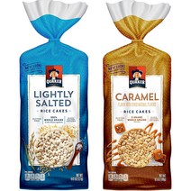 퀘이커 라이스 케이크 캐러멜 글루텐 프리 무지방 2종택1 QUAKER, Caramel