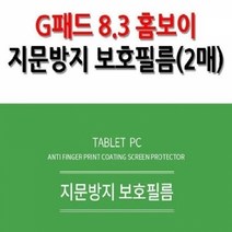 LG G패드 8.3 홈보이 지문방지 보호필름 2매, 단품, 쿠팡 본상품선택