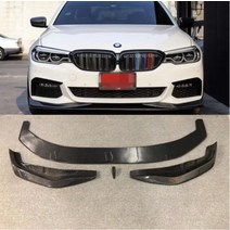 리얼 카본 파이버 프론트 립 스플리터 디퓨저 사이드 스커트 bmw 5시리즈 525 530li g30 g38 18 21 레이싱 그릴, 앞 입술 e