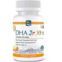 노르딕내추럴스 DHA 주니어 엑스트라 미니 츄어블 오메가3 636mg 90정 Nordic Naturals Pro DHA Jr. Xtra, 3개