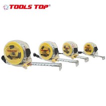 툴스탑 투명 양면줄자 5M 자동줄자