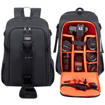 대용량 사진 카메라 방수 어깨 배낭 비디오 삼각대 DSLR 가방 캐논 니콘 소니 펜탁스용 레인 커버 포함|Camera/Video Bags|, 1개, 벨기에, S Size Green