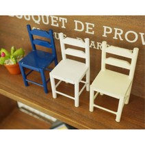 레트로 옛날 학교 의자 모형 미니어처 3P 아트소품 소품 데코