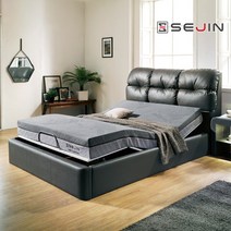 베리체 모션베드 침대+코어라이즈폼 200T 매트리스 SS, 단품