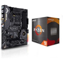AMD 라이젠 9 7900X 12코어 24스레드 언락 데스크탑 프로세서 번들 ASUS ROG Crosshair X670E Hero WiFi 6E 소켓 AM5 LGA 1718 Ryz, [25] AMD 라젠 9 5950X+ASUS TUF 게