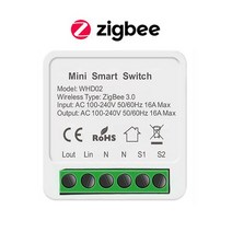 Tuya 16A 미니 Wifi 지그비 스마트 스위치 DIY 2 웨이 제어 릴레이 타이머 라이프 Alexa Google 홈 Yandex, 01 Tuya or Smart Life, 02 Zigbee Type