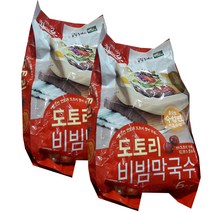 백제 도토리비빔막국수1785g(297.5g X 6입) X 2봉