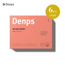 덴프스 밀크씨슬 리버케어 6개월 6BOX, 6개, 밀크씨슬 6개월/6박스