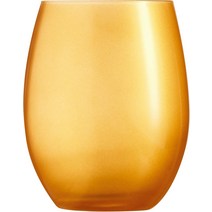 셰프 &amp; Sommelier ARC J9017 Primarific Gold 잔 물잔 주스 잔 350ml Krysta 크리스탈 잔 금, 01 금