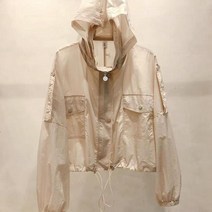 미니 의자 여름 여성 후드 비치 자켓 긴 소매 태양 보호 의류 숙녀 핑크 선 스크린 캐주얼 탑, 04 apricot_02 M