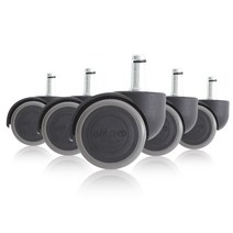 예다움 사무용 의자바퀴 우레탄 캐스터 5개세트, 의자바퀴 5P