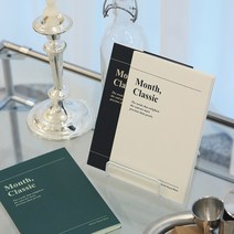 2023 심플 먼슬리 플래너 M (날짜형) 일기 스캐줄러 프리노트 위클리 미니 플래너, 01 더스트 화이트