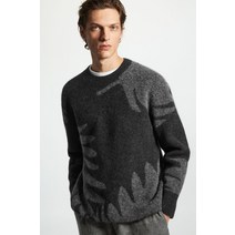 [해외]코스 남자 자카드 알파카 혼방 스웨터 JACQUARD ALPACA BLEND JUMPER