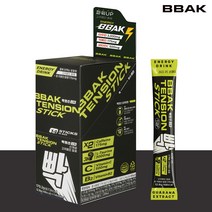 BBAK 빡텐션 라임 고카페인 타우린 비타민C 파워 헬스부스터, 1개, 179.2g
