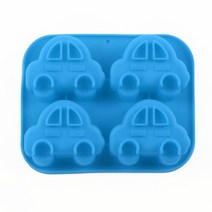 몰드몰 실리콘몰드 - 자동차 (4구) 장난감몰드 자동차몰드 카몰드 석고몰드