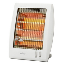 퀸센스 2단 석영관 전기히터, QSH-220K, 화이트