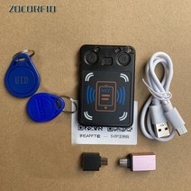 rfid복사기 rfid태그 NFC-PM8 RFID 디코딩 복사기 NFC 스마트 칩 카드 리더 13.56Mhz s50 배지 복제 125Khz T5577 토큰 태그 작가, [01] Group A, 01 Group A, 1개
