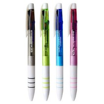 볼펜판촉물 라임3색볼펜 기업홍보물 주문제작 1000개, 단순인쇄