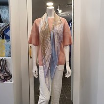 올리비아로렌 고급진 붓터치 패턴 스카프 VYCXFXS2111 NC중앙로점