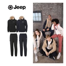[지프] JEEP 남성 22FW 리버시블 후드 셋업 2종