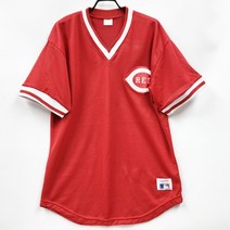 가다컴퍼니 RAWLINGS X REDS 롤링스 신시내티 레즈 베이스볼 메쉬 야구져지 티셔츠 C918