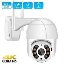 가정용 실외 실내 CCTV 8mp 4k 무선 ptz 카메라 hd 1080p 컬러 야간 투시경 wifi ip 카메라 야외 h.265 5mp ai 자동 추적 cctv 감시 캠, 5mp 32GB 카드 추가, 협력사, 우리 플러그