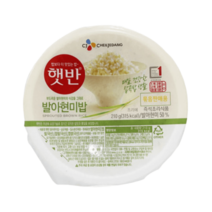 CJ제일제당 햇반 발아현미밥 210gx36개 344ea1, CJ제일제당 햇반 발아현미밥 210g 36개