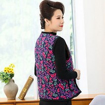 [3+1] 우리엄니 취향저격 곱디고운 꽃무늬 6종 할머니 방한 기모 김장조끼