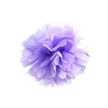 꽃볼 팜팜모빌 플라워볼 종이꽃 파티 장식 용품, 라벤더, 25cm
