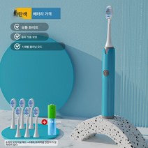 가정용 진동 연모칫솔 충치기 충전식 자동 초음파식 성인 전동칫솔, 색깔4, 하나