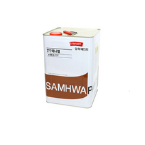 삼화페인트 777에나멜 18L 철재용 방화문 계단난간, 유광 흑색, 18000ml, 1개