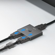 셰어 양방향 HDMI 셀렉터 & 분배기 HDMI-10, 그레이