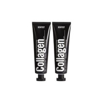 잇몸치약 젠티스트 투엑스 블랙 100g 2입 콜라겐 함유, 잇몸치약 젠티스트 투엑스 블랙 100g 2입 콜라겐 함