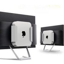 애플 맥미니 벽걸이 모니터 베사 vesa 규격 브래킷 마운트 거치 M1 M2, 블랙