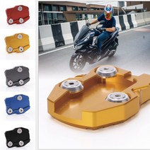 혼다 PCX 사이드 발판지지대 튜닝 삼발이 브래킷 스탠드클립 젠마발판 PCX튜닝용품, (03)블랙