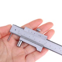0-200mm 마킹 버니어 캘리퍼스 스크 라이버 게이지 눈금자 측정 도구 병렬, 01 H01