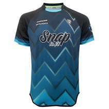 업튼 남여공용 반팔 티셔츠 오로라 블루 탁구복 배드민턴 배구 농구 인도어