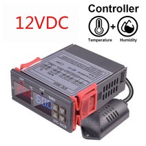 듀얼 디지털 온도 조절기 습도 제어 STC-3028 온도계 습도계 컨트롤러 AC 110V 220V DC 12V 24V 10A, 1.12VDC, 1.12VDC
