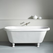 바스코리아 리몬 인조대리석 이동식 욕조 | 1300~1500 프리스탠딩 반신욕조, 1개, 1400 x 650 x 540