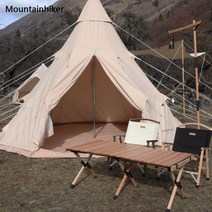 mountainhike 마운틴하이크 감성캠핑 갬핑 텐트 산객 피라미드 천막 면 인디언 천막 야외 캠핑 다인 텐트 천막, 옵션04