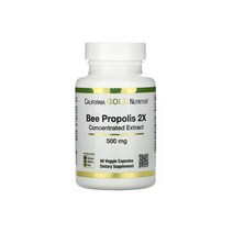 캘리포니아 골드 뉴트리션 CGN 비 프로폴리스 2X Bee Propolis 농축 500mg 90정