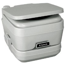 DOMETIC 2.5갤런 휴대용 화장실 캠핑 보트 요트 야외 휴대용, 백금