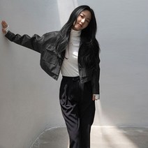 술꾼도시여자들2 술도녀 7회 한선화 한지연 옷 패션 브라운 가죽 크롭 자켓 2컬러 W02