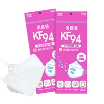 여름용 허의원마스크 KF94 황사방역 대형 화이트-50매